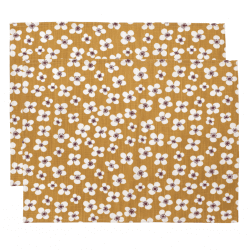 Belle Amie, bordstablett, ockra, 45x34cm 2-pack
