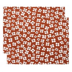 Belle Amie, bordstablett, terrakotta, 45x34cm 2-pack