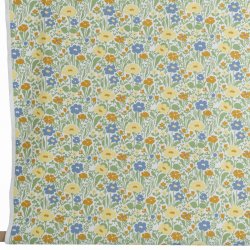 Fauna, vaxduk metervara, gulgrön, 145cm