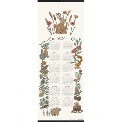 Skogens djur, kalender 2027