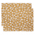 Belle Amie, bordstablett, ockra, 45x34cm 2-pack