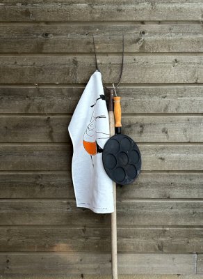 Världens bästa plättar, kökshandduk