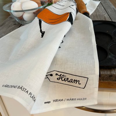 Världens bästa plättar, kökshandduk