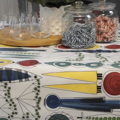 Picknick, vaxduk metervara, multi