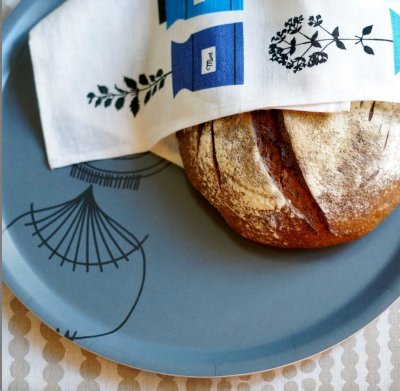 Persons kryddskåp Kökshandduk Blå