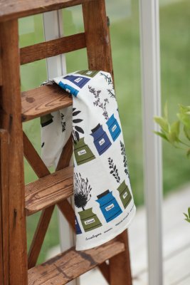 Persons kryddskåp Kökshandduk Blå