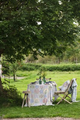 Botanic Garden, duk, multi, 145x250cm