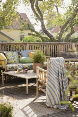 Prickruta, kuddfodral, grön, 47x47cm