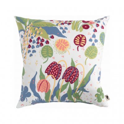 Ailanthus, kuddfodral, ljus multi, 47x47cm