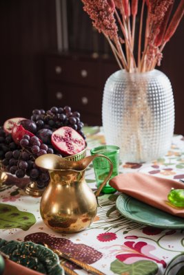 Ailanthus, tyg på metervara, multi, 150cm