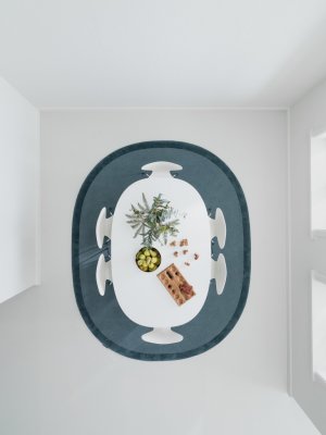 AVGO Superelipse, matta, blå