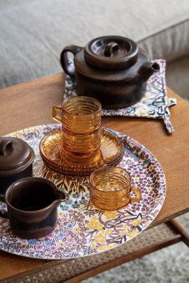 Servering på Botanic Garden, bricka