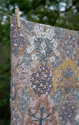 Botanic Garden, duk, beige multi, 145x250cm