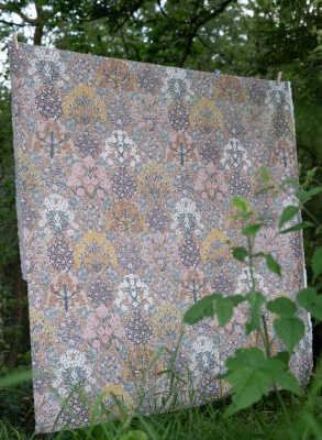 Botanic Garden, duk, beige multi, 145x250cm