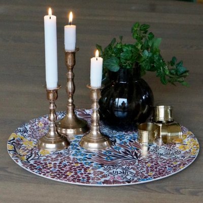 Servering på Botanic Garden, bricka