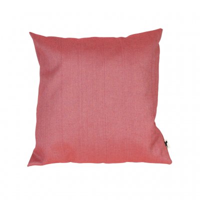 Twist, kuddfodral, rosa röd, 50x50cm