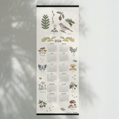 Skogsvandring, kalender 2026