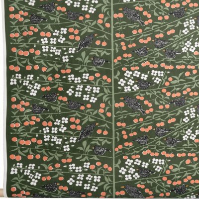 Körsbärsträdgården, metervara, mörkgrön, 150cm