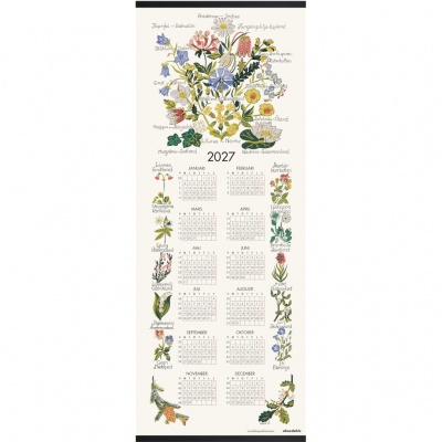 Landskapsblommor, kalender 2027