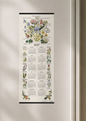 Landskapsblommor, kalender 2027
