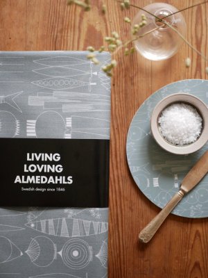 Picknick, grön/grå grytunderlägg