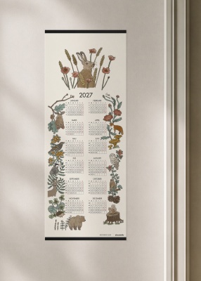 Skogens djur, kalender 2027