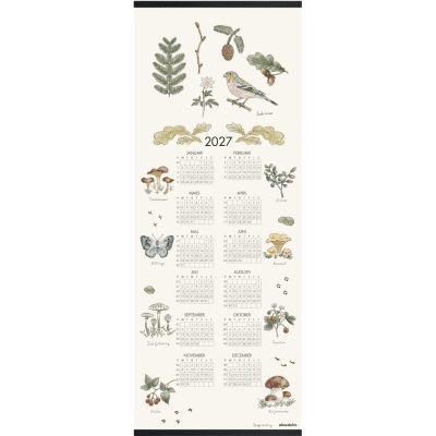Skogsvandring, kalender 2027