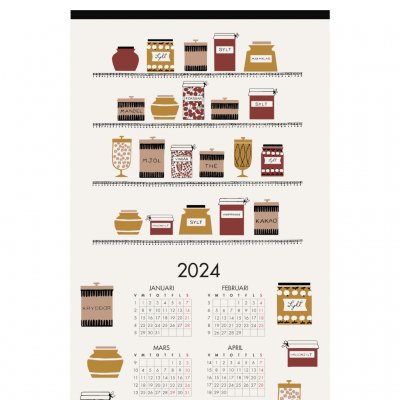 Almedahls Syltburkar, kalender 2024