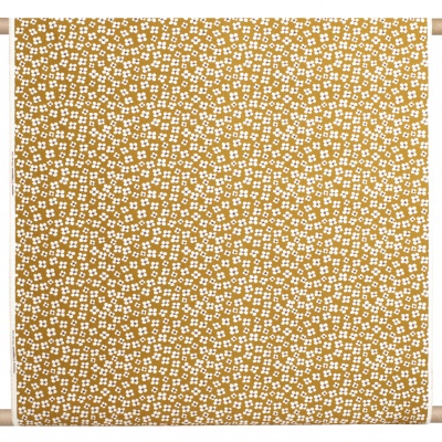 Belle Amie, vaxduk metervara, ockra, 145cm