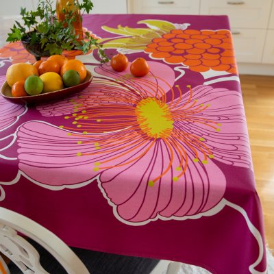 Almedahls Björnlunda, metervara akrylat, rosa 100693-0340_