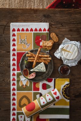 Almedahls Julhuset kökshandduk