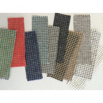 Knot, möbeltyg, turkos/grå, 140cm