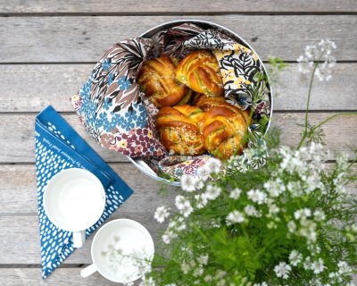 Picknick, rund burk, multi, 250x90 mm