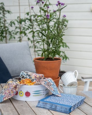 Picknick, rund burk, multi, 250x90 mm