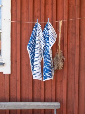 Mambo Kökshandduk Blå