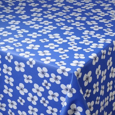 Belle Amie, vaxduk, 145x220cm, blå