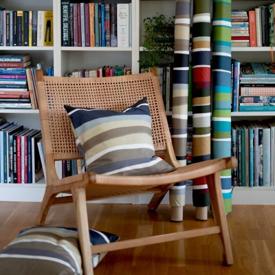 Almedahls Flood, vaxduk metervara, grön 100612-0740