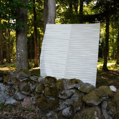 Mambo, vaxduk metervara, beige