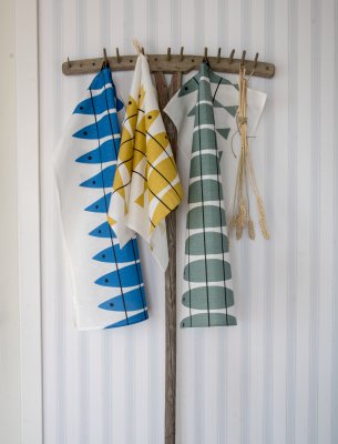 Sill Kökshandduk Blå