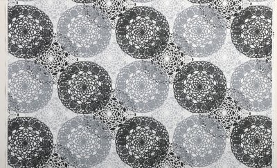 Almedahls_Spets, metervara, svart